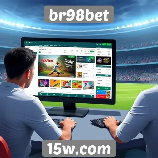 Experiência do usuário na navegação do br98bet